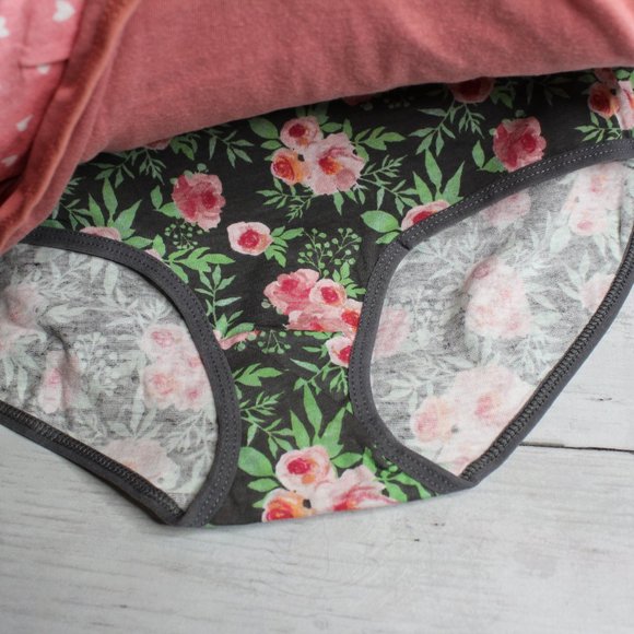 Tahari Girl's Panties Size L 12 14 Tagless 100% Cotton 7 Pack - Picture 6 of 7